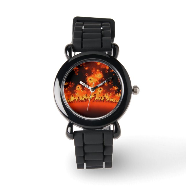 Solar Flare Fractal Watch (Child) Armbandsur (Framsida)