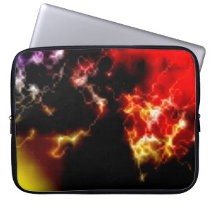 Solar Flares Laptop sleeve