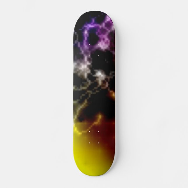 Solar Flares Old School Skateboard Bräda 21,6 Cm (Framsida)
