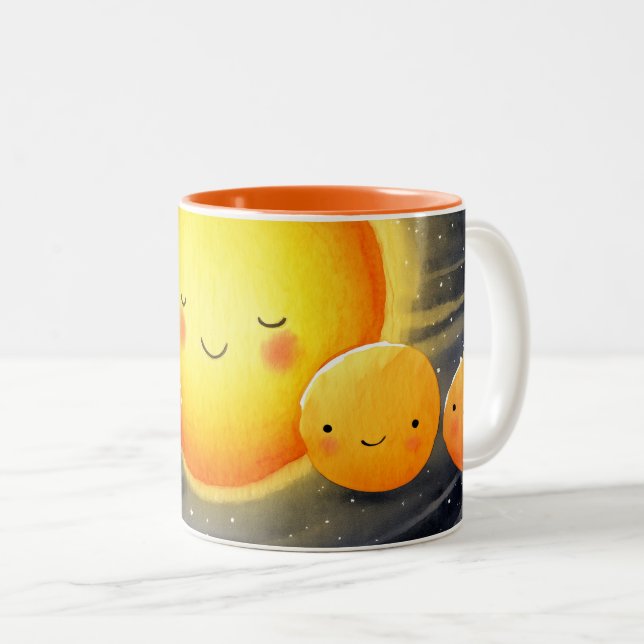 Solar Friends Two-Tone Mugg (Framsida höger)