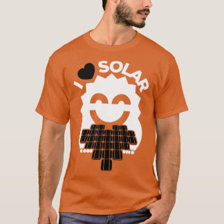 Solar i Sol Kärlek T Shirt