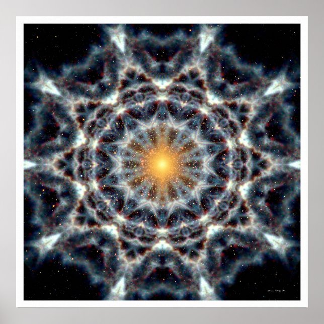 Solar Mandala 4 Poster (Framsidan)
