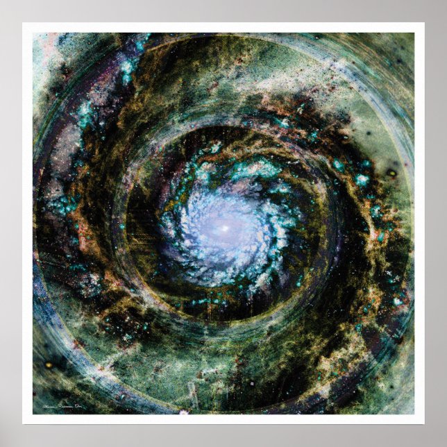 Solar Mandala 5 Poster (Framsidan)