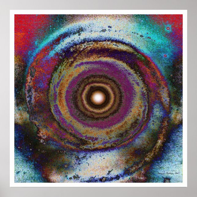 Solar Mandala 9 Poster (Framsidan)