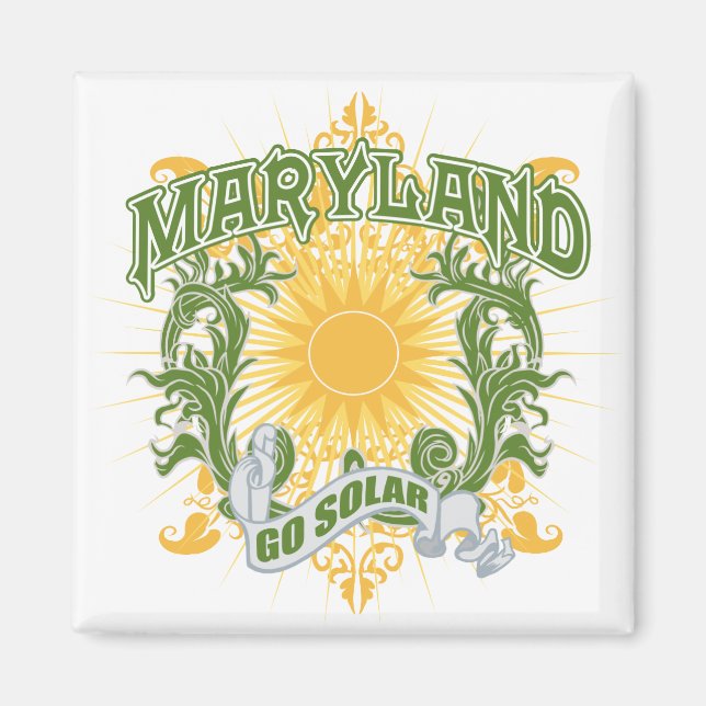 Solar Maryland Magnet (Framsidan)