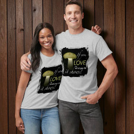 Solar med solariskt ljusinspirationsoffert Glowing T Shirt