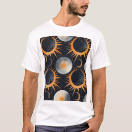 Solar och Lunar Eclipse T Shirt