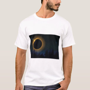 Solar och Lunar Eclipse T Shirt