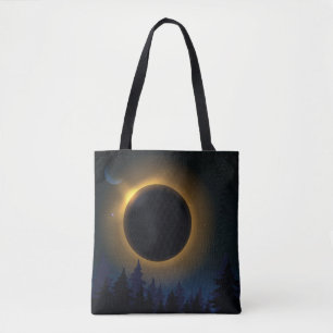 Solar och Lunar Eclipse Tygkasse