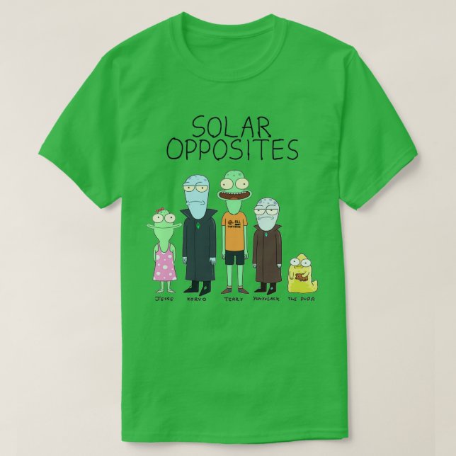 Solar Opposites (2) T Shirt (Design framsida)