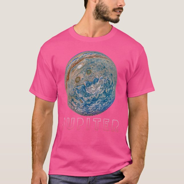 Solar Planet Jupiter den klaraste bilden av Jupite T Shirt (Framsida)
