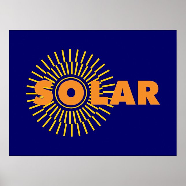 Solar Power Sol Poster (Framsidan)