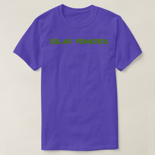 SOLAR POWERED 7 T SHIRT (Design framsida)