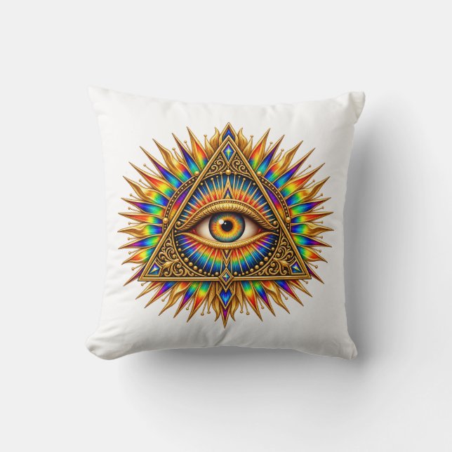 Solar Sentinel Eye Kudde (Framsida)