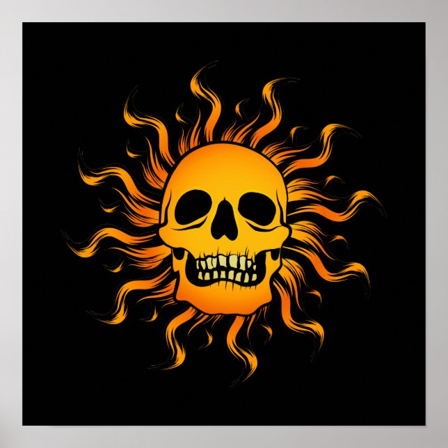 Solar Skull Poster (Framsidan)