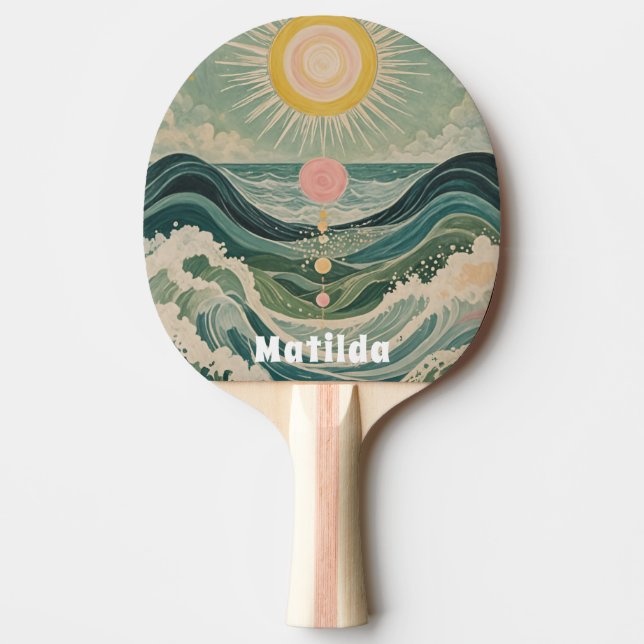 Solar Surge Personlig Pingisracket (Framsidan)