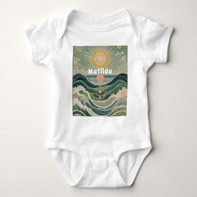 Solar Surge Personlig T Shirt (Framsida)