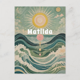 Solar Surge Personlig Vykort