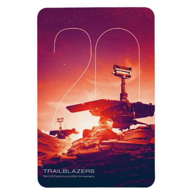 Solar System, 20 år av själ och möjlighet Magnet (Vertikal)