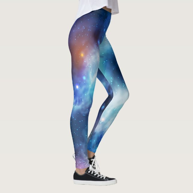 Solar System Blues 101 Leggings (Höger)