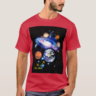 Solar System Funny Planet Space Geek T Shirt