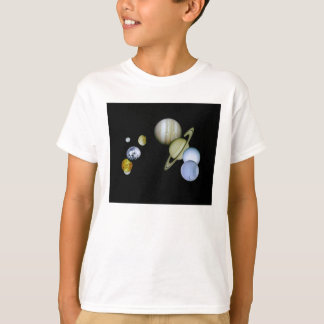 Solar System Kids Sweatshirt Science-gåva Tee Shirt