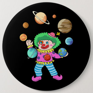 Solar System Planet Clown Juggling Circus for Acro Knapp
