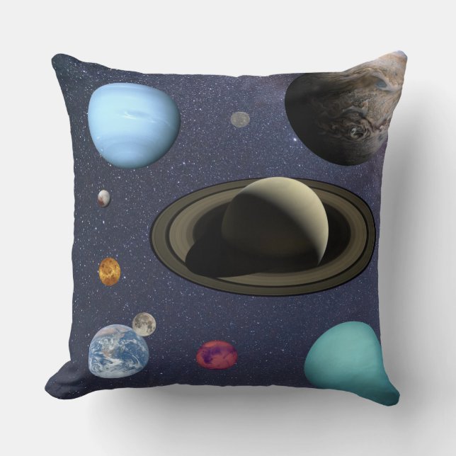 Solar system planets kudde (Framsida)