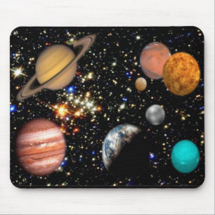 Solar System Planets Mousepad Musmatta