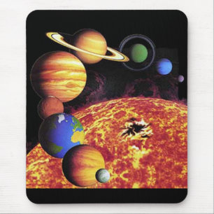 Solar System Planets Mousepad Musmatta