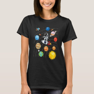 Solar System Planets Science Space Astronaut Unive T Shirt