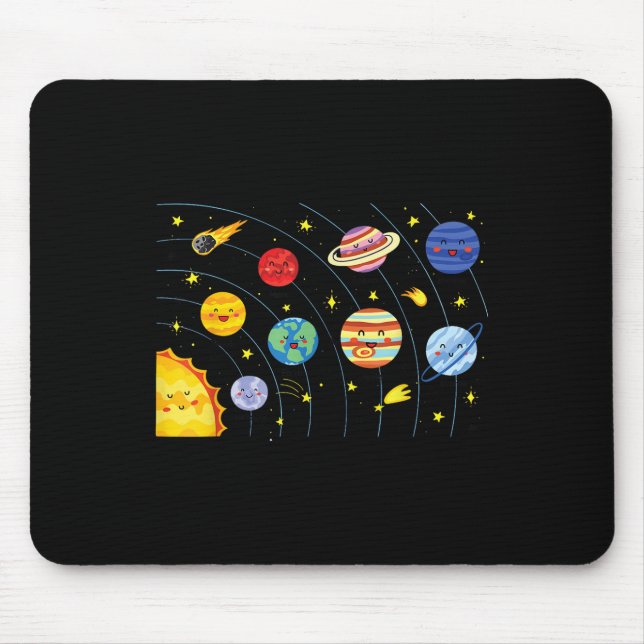 Solar System Planets Science Space Boys Girls Stem Musmatta (Framsidan)