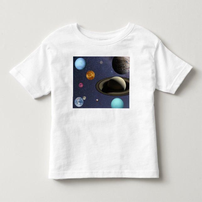 Solar system planets t shirt (Framsida)
