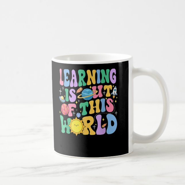 Solar System Science Teacher Kaffemugg (Höger)