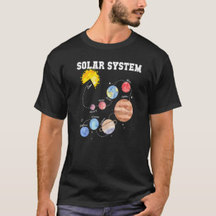 Solar System Sol Planet Science Astronomy Space Mo T Shirt