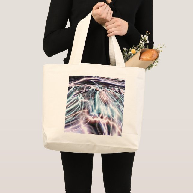 Solar Tide Large Tote Bag Jumbo Tygkasse (Framsida (produkt))