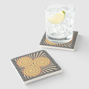 Solar Triskelion Stenunderlägg
