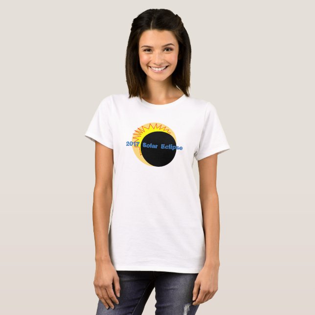 Solära Eclipse 2017 T-shirt (Hel framsida)