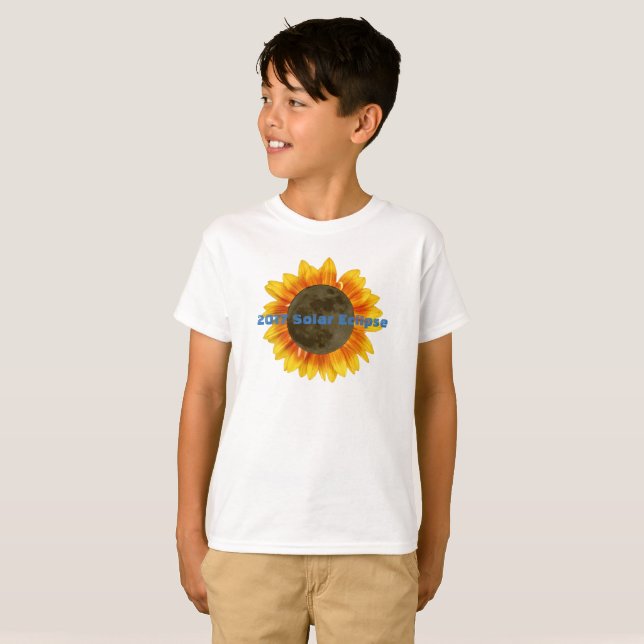 Solära Eclipse 2017 T Shirt (Hel framsida)