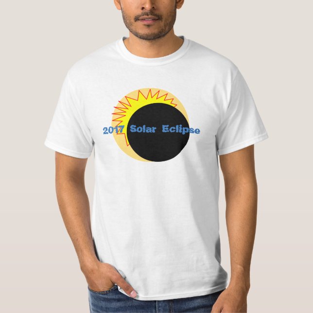 Solära Eclipse 2017 T Shirt (Framsida)