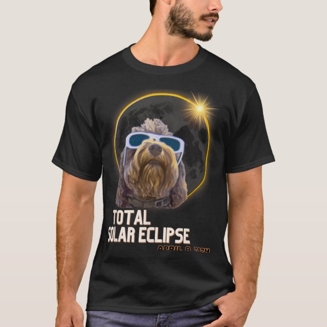 Solära Eclipse Goldendoodle med Eclipse G T Shirt (Framsida)