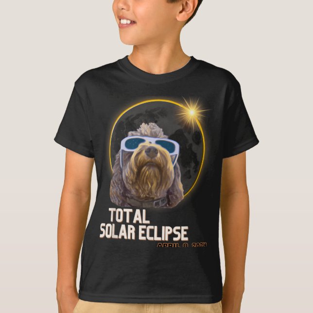 Solära Eclipse Goldendoodle med Eclipse G T Shirt (Framsida)