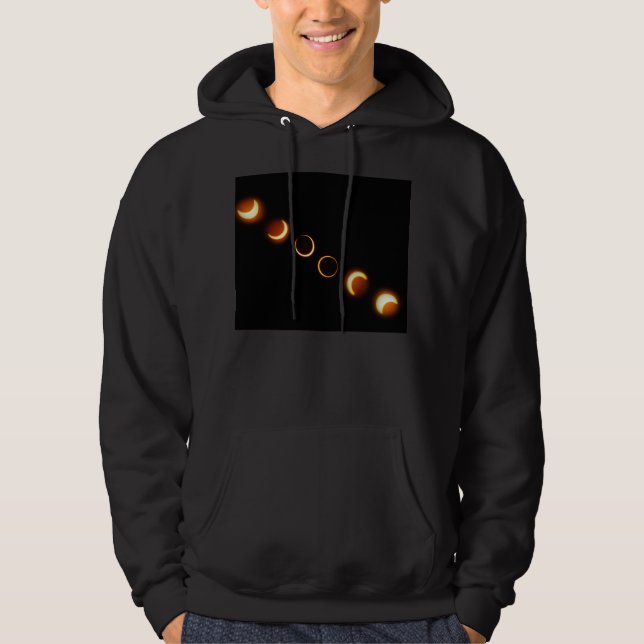 Solära Eclipse Phases Sweatshirt Med Luva (Framsida)