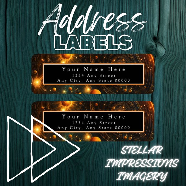 Solara Enigma Returadress Etikett (Skapare uppladdad)