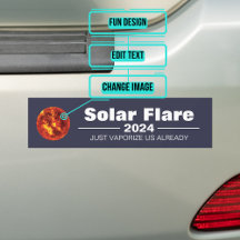 Solarflagga 2024 Bumper Sticker