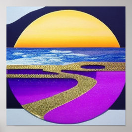 Solarfloden Guld Poster