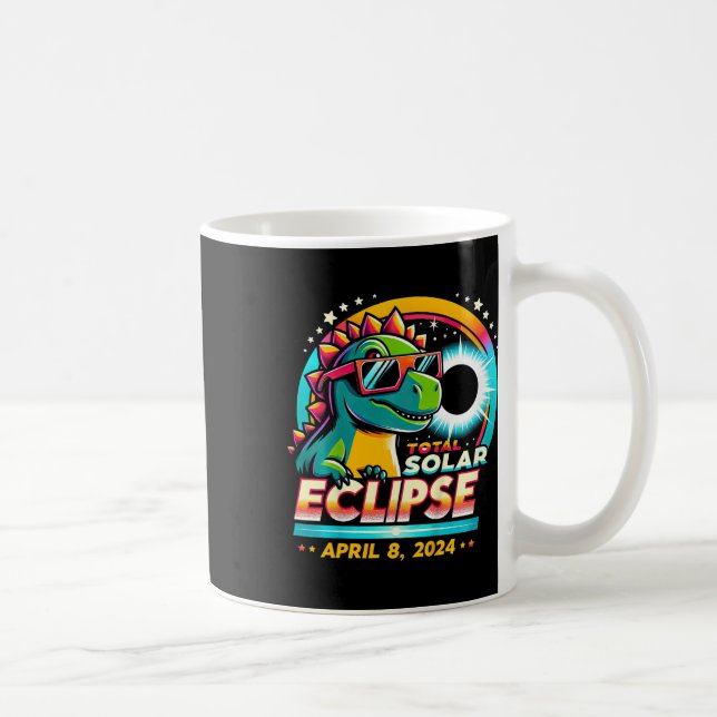 Solarglas, totalt 2024 T-rex, solfångarglas Kaffemugg (Höger)