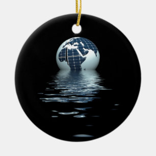 Solargryning Julgransprydnad Keramik