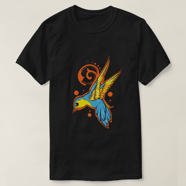 Solaring Bluebird T Shirt (Design framsida)