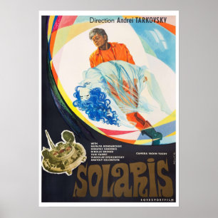 Solaris 1972 Vintage Movie Poster